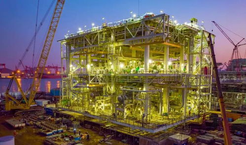 海油工程交付全球首例一体化建造lng工厂首个核心工艺模块
