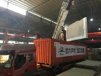 "远大美宅"成套别墅首次出口欧洲